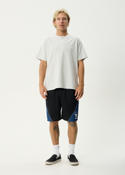 AFENDS Mens In'It 1000 - Panelled Short 20" - Black