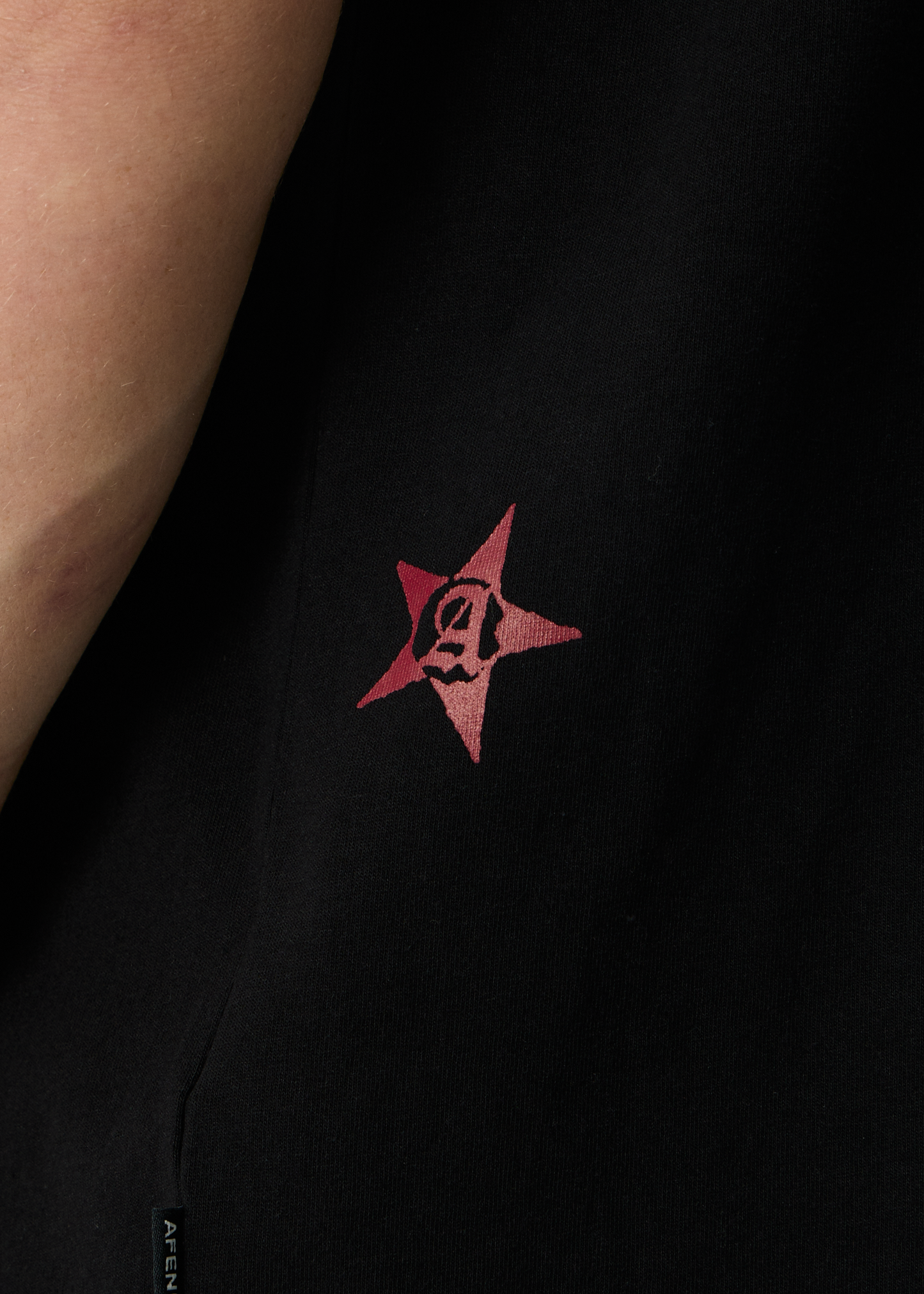 AFENDS Mens Live It - Boxy Tee - Black