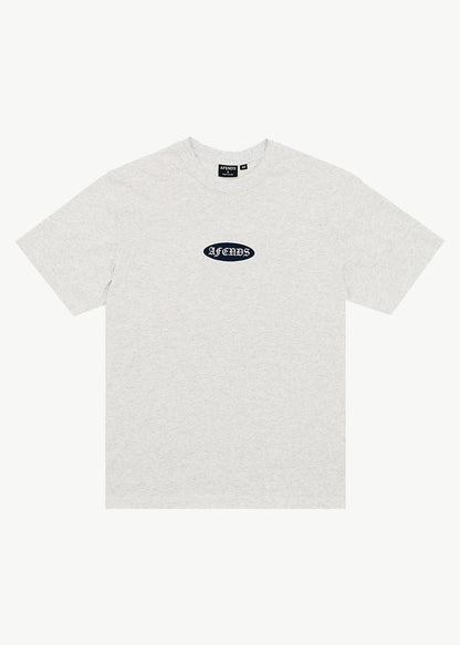 AFENDS Mens Supply - Retro Tee - Grey Marle