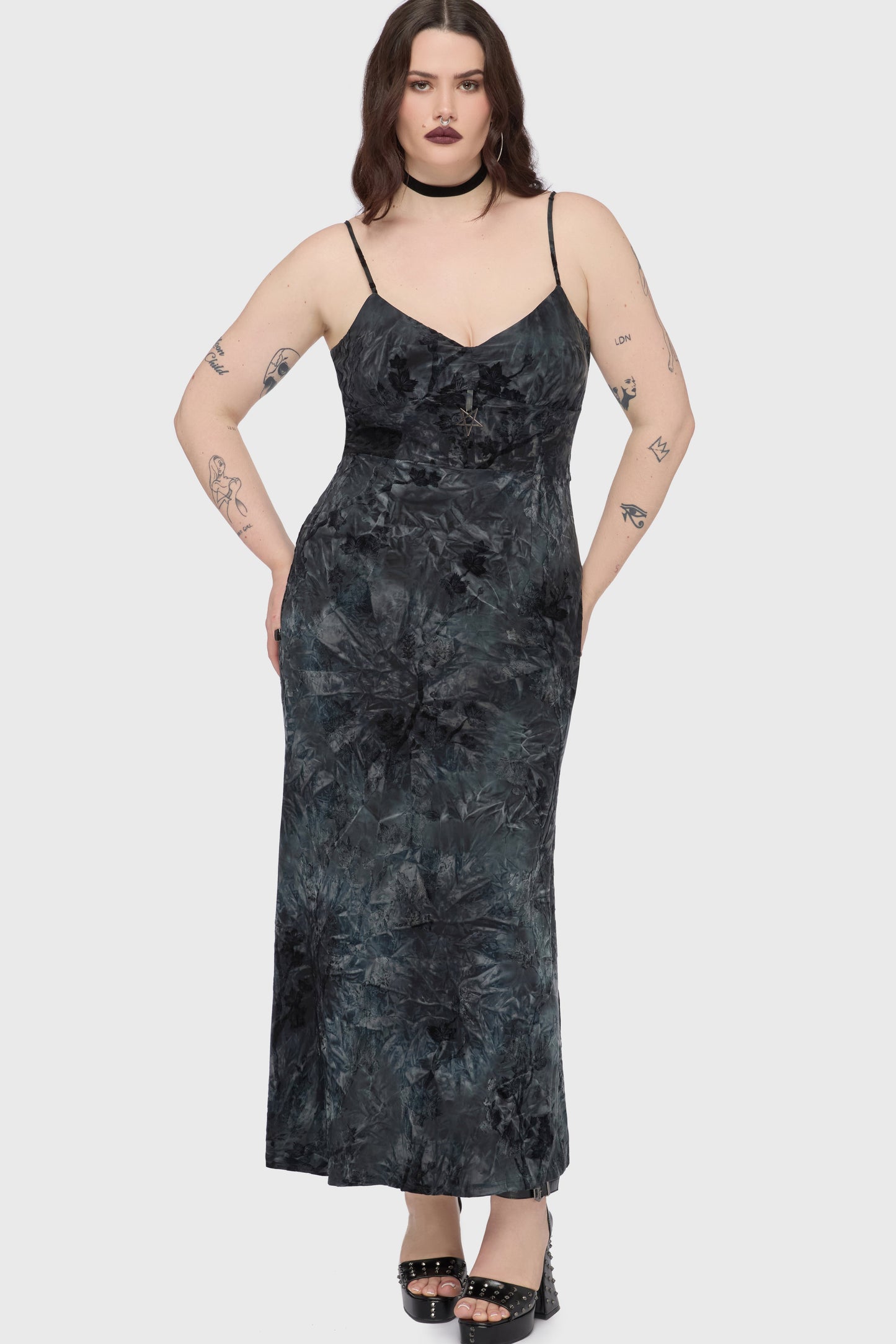 Midnight Vale Maxi Dress