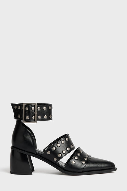 Midnight Vale Studded Heels