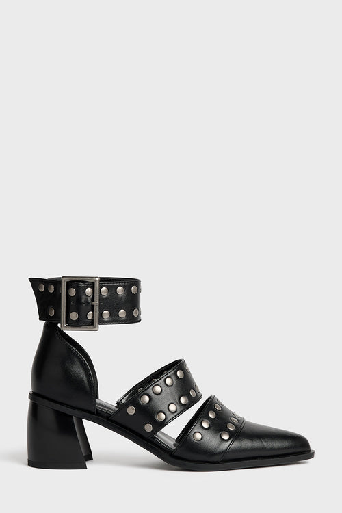 Midnight Vale Studded Heels