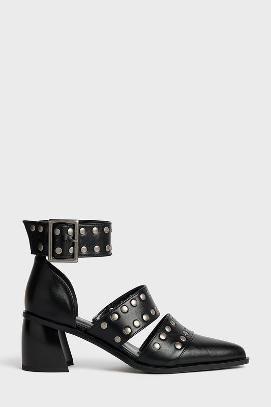 Midnight Vale Studded Heels