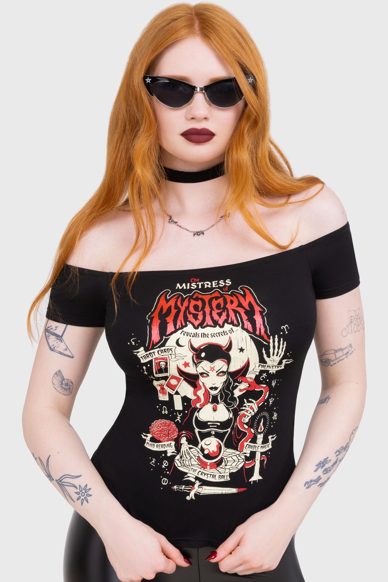 Mistress Mistery Bardot Top