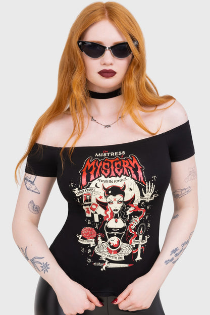 Mistress Mistery Bardot Top