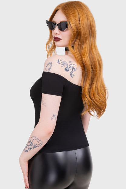 Mistress Mistery Bardot Top