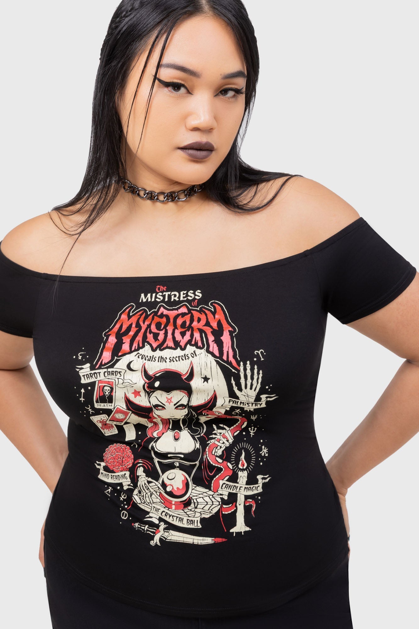 Mistress Mistery Bardot Top
