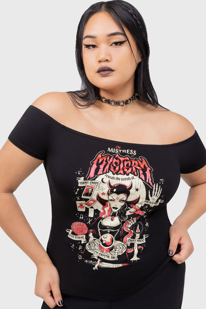 Mistress Mistery Bardot Top