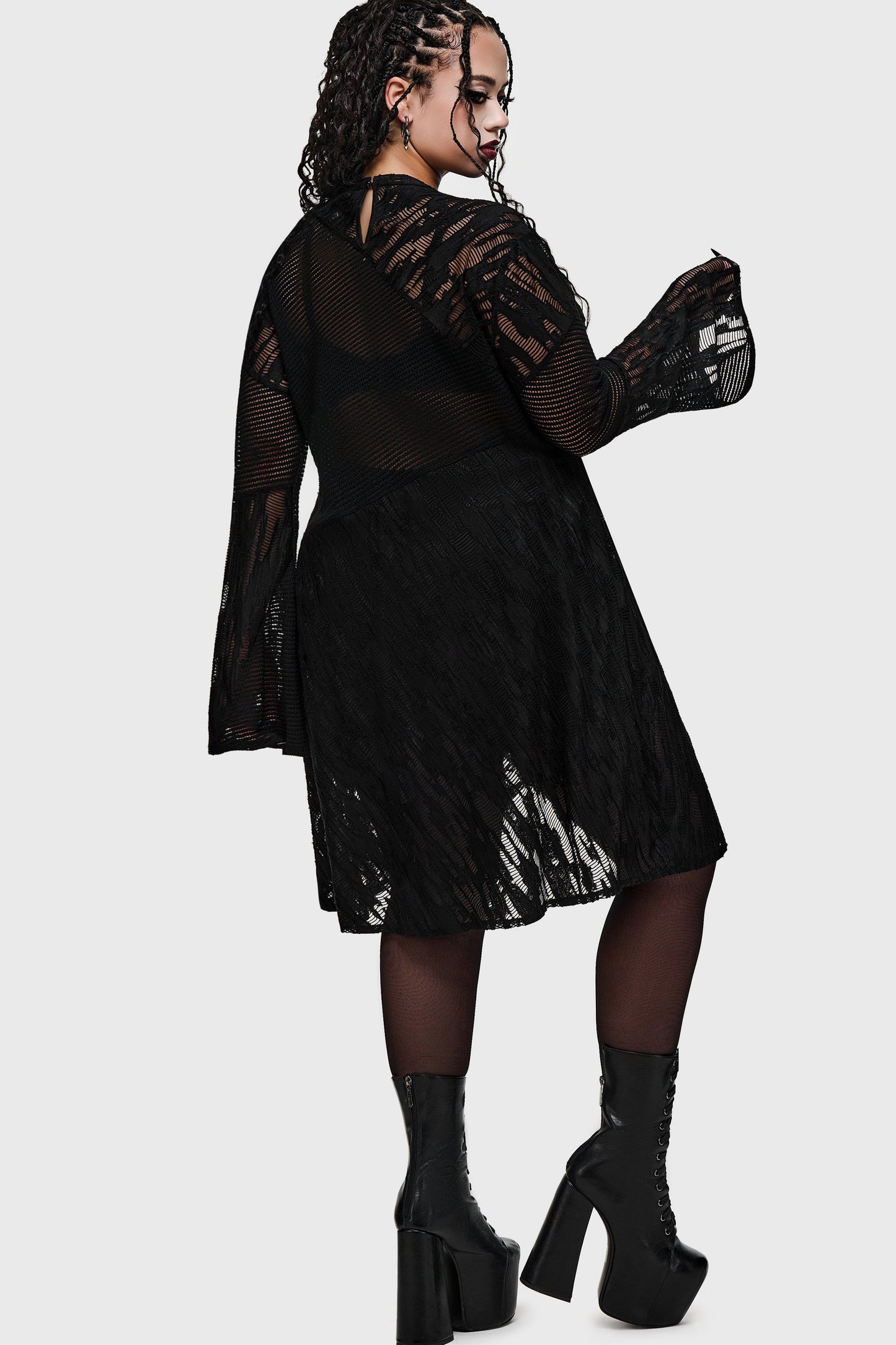 Mothshade Mini Dress