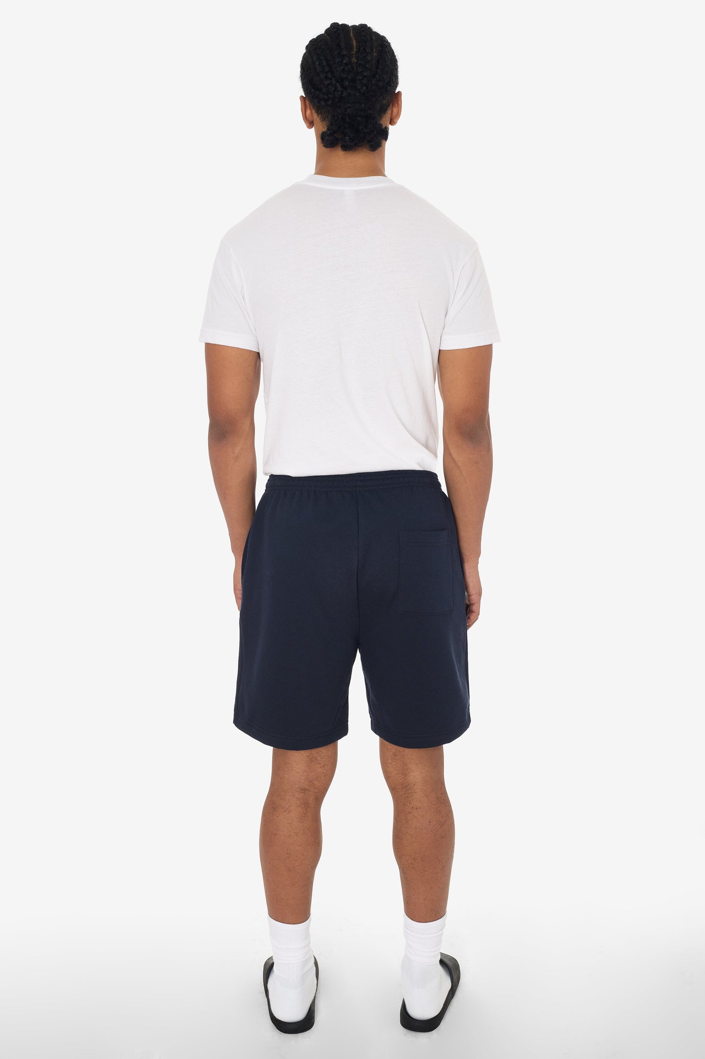 MWF02 - 10oz. Mid-weight Poly Cotton Fleece Sweat shorts