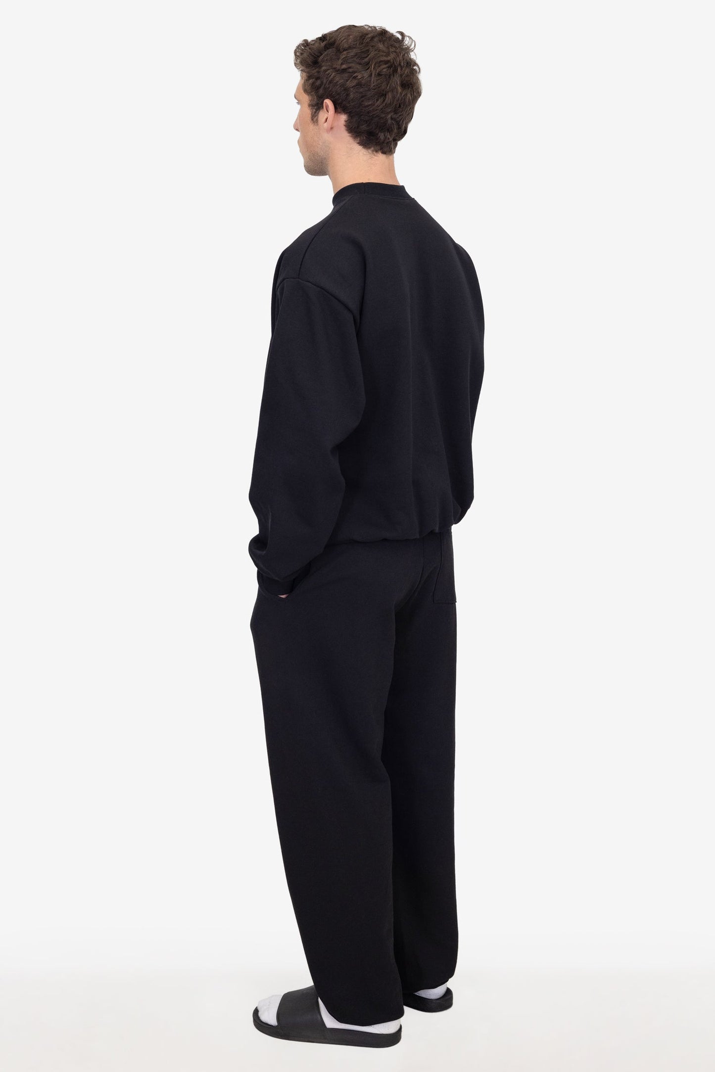 MWF1044 Unisex - 10 oz. Mid-Weight Poly Cotton Fleece Wide Sweatpant