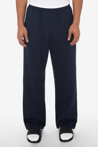 MWF1045 - 10 oz. Mid-Weight Poly Cotton Fleece Wide Open Bottom Sweatpant
