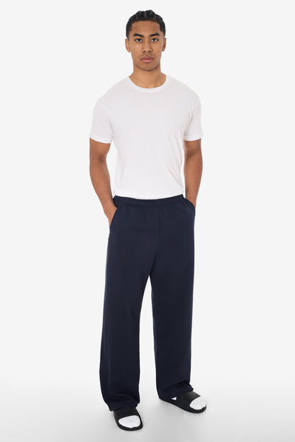 MWF1045 - 10 oz. Mid-Weight Poly Cotton Fleece Wide Open Bottom Sweatpant