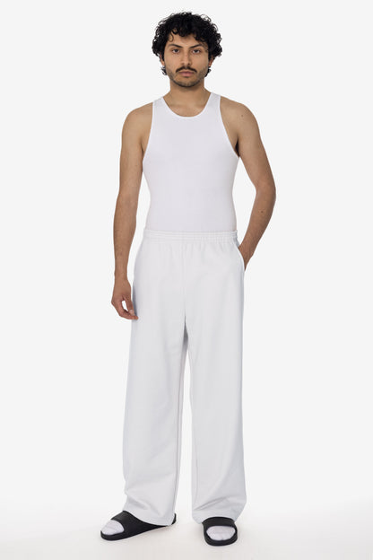 MWF1045 - 10 oz. Mid-Weight Poly Cotton Fleece Wide Open Bottom Sweatpant