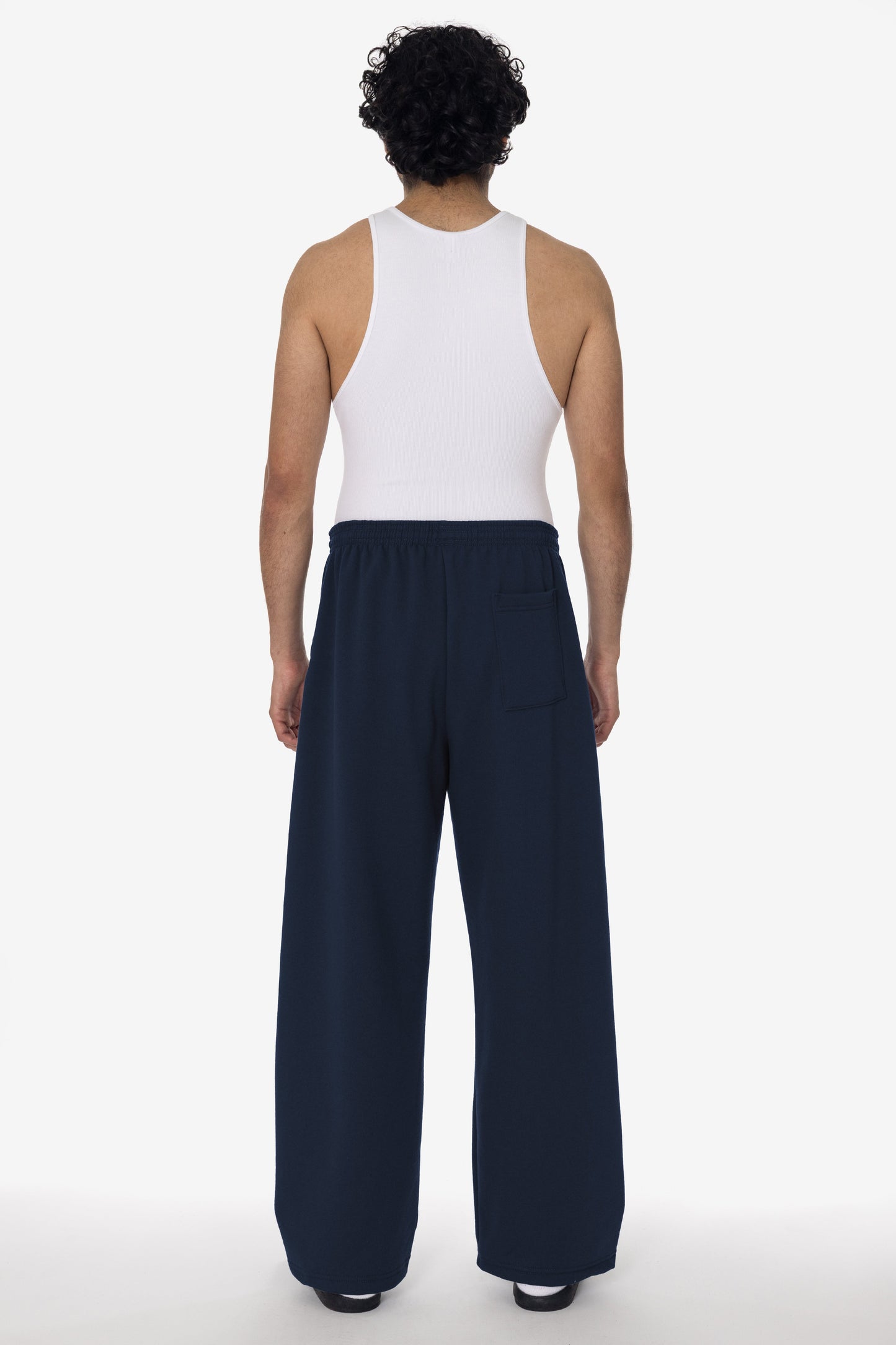 MWF1045 - 10 oz. Mid-Weight Poly Cotton Fleece Wide Open Bottom Sweatpant