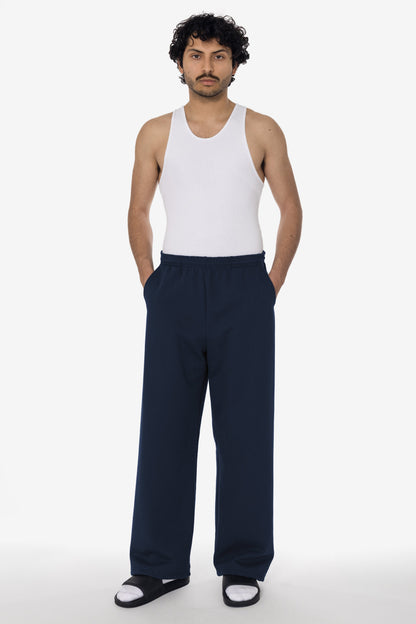 MWF1045 - 10 oz. Mid-Weight Poly Cotton Fleece Wide Open Bottom Sweatpant