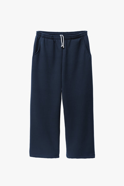 MWF1045 - 10 oz. Mid-Weight Poly Cotton Fleece Wide Open Bottom Sweatpant