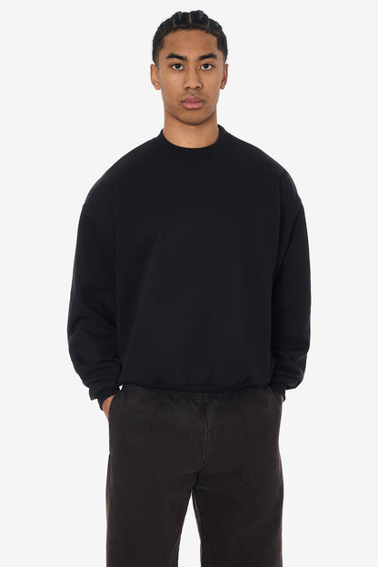 MWF1047 - 10 oz. Mid-weight Poly Cotton Fleece Wide Crewneck