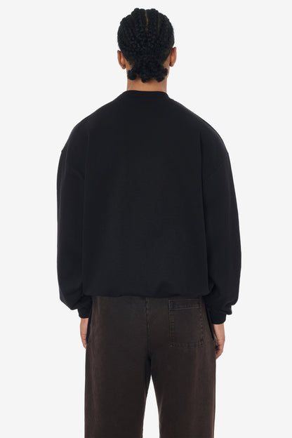 MWF1047 - 10 oz. Mid-weight Poly Cotton Fleece Wide Crewneck