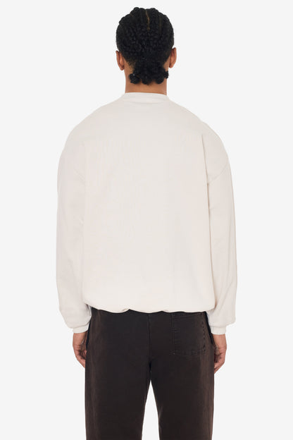 MWF1047 - 10 oz. Mid-weight Poly Cotton Fleece Wide Crewneck