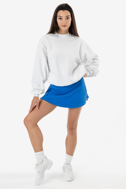 MWF1047 - 10 oz. Mid-weight Poly Cotton Fleece Wide Crewneck