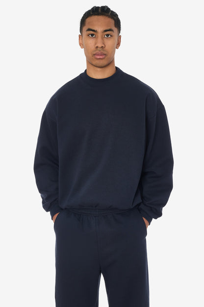 MWF1047 - 10 oz. Mid-weight Poly Cotton Fleece Wide Crewneck