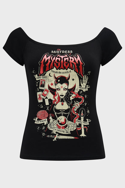 Mistress Mistery Bardot Top