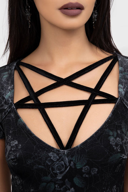 Moonlit Pentacle Dress