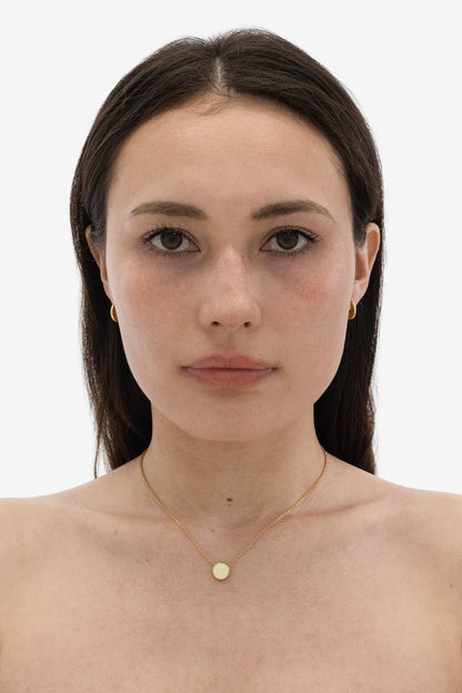 NCKES90 - 9mm Enamel Stud Necklace
