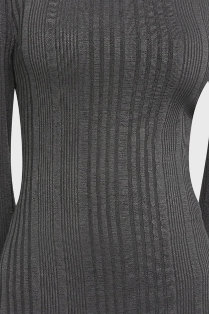 Of The Blade Mini Dress [Grey]