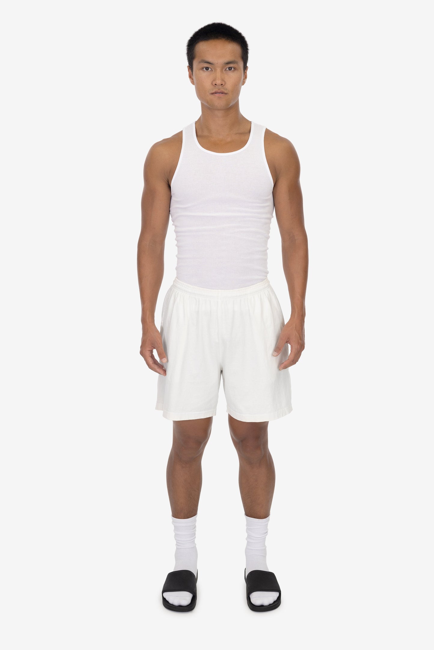 1241GD - Mid-Length Heavy Jersey Shorts