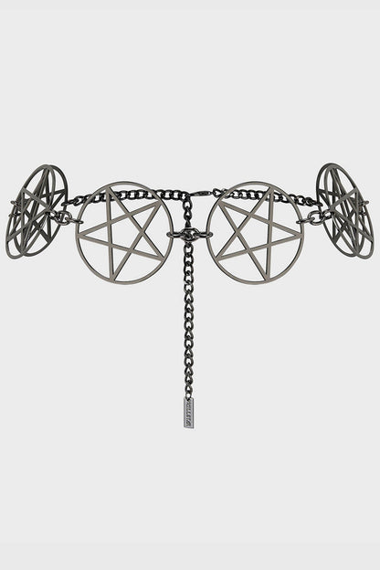 Pentagram Chain Belt
