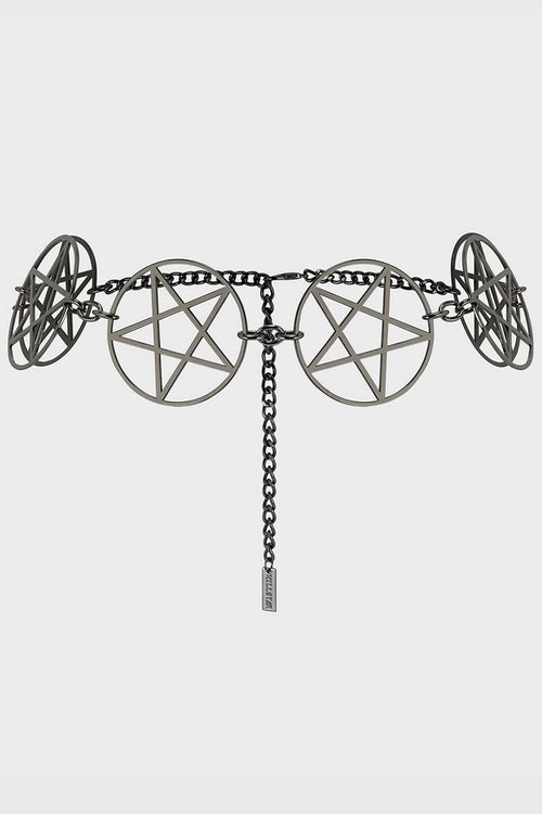 Pentagram Chain Belt
