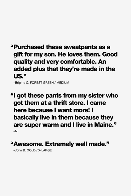 PF404 - Polar Fleece Sweatpant