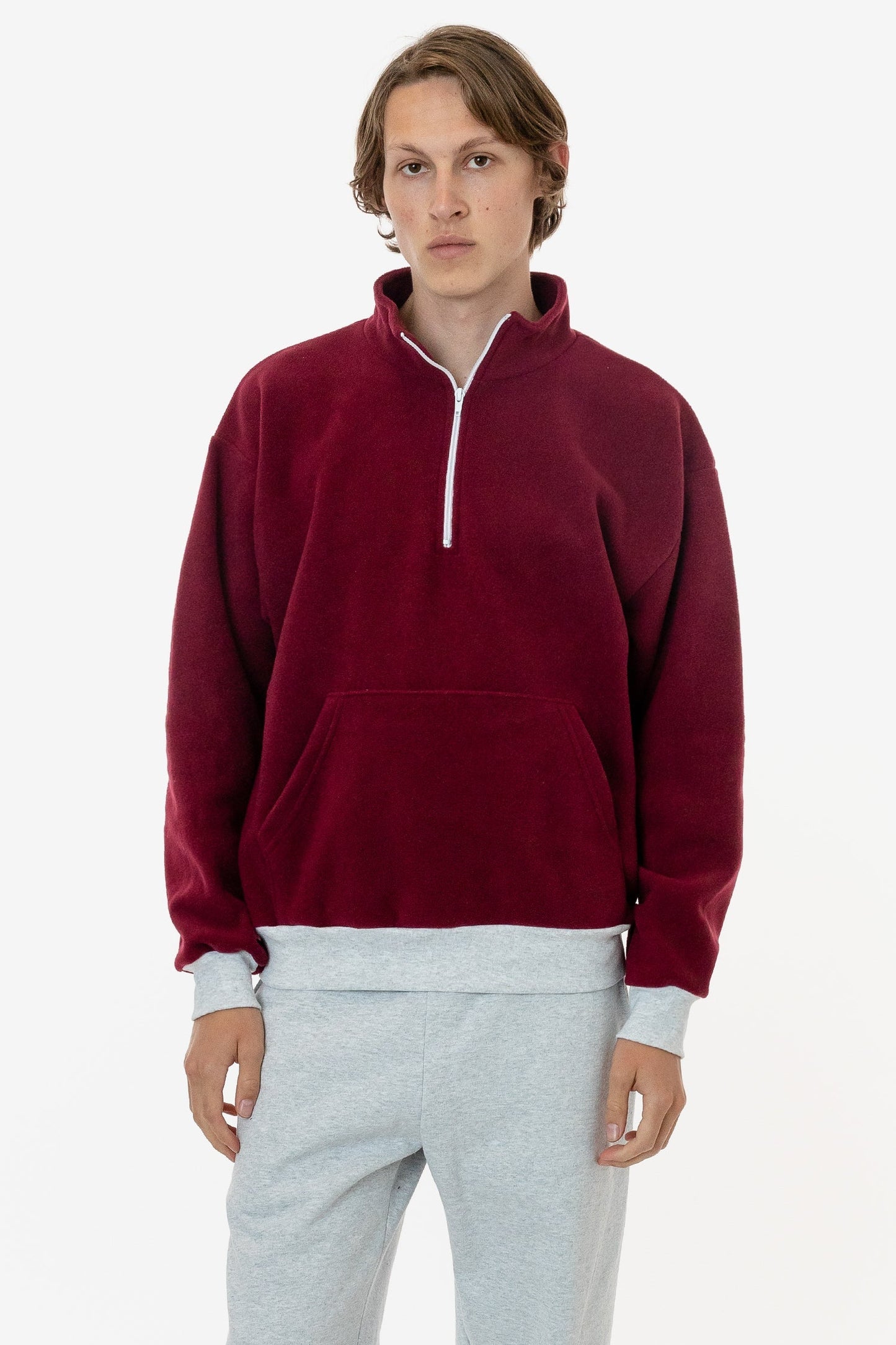 PF408 - Polar Fleece Half Zip Pullover