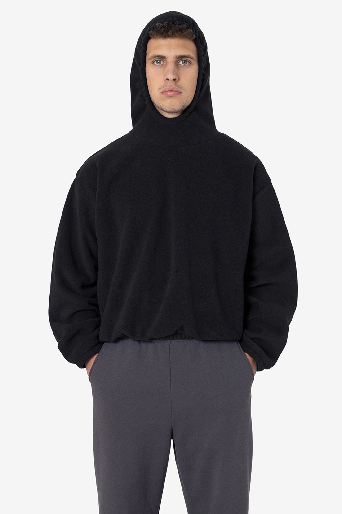 PF409 - Polar Fleece No Pocket Hoodie