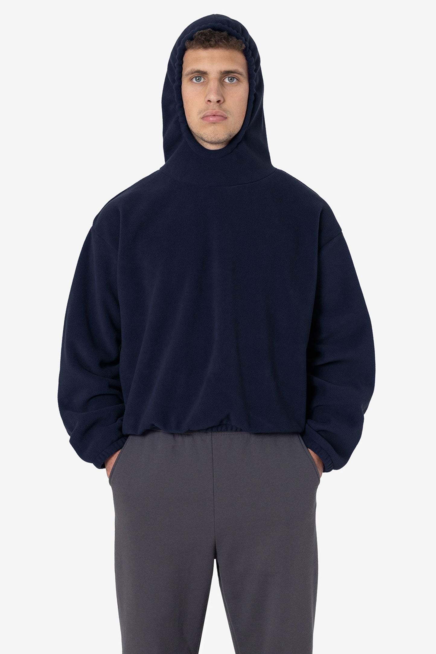 PF409 - Polar Fleece No Pocket Hoodie