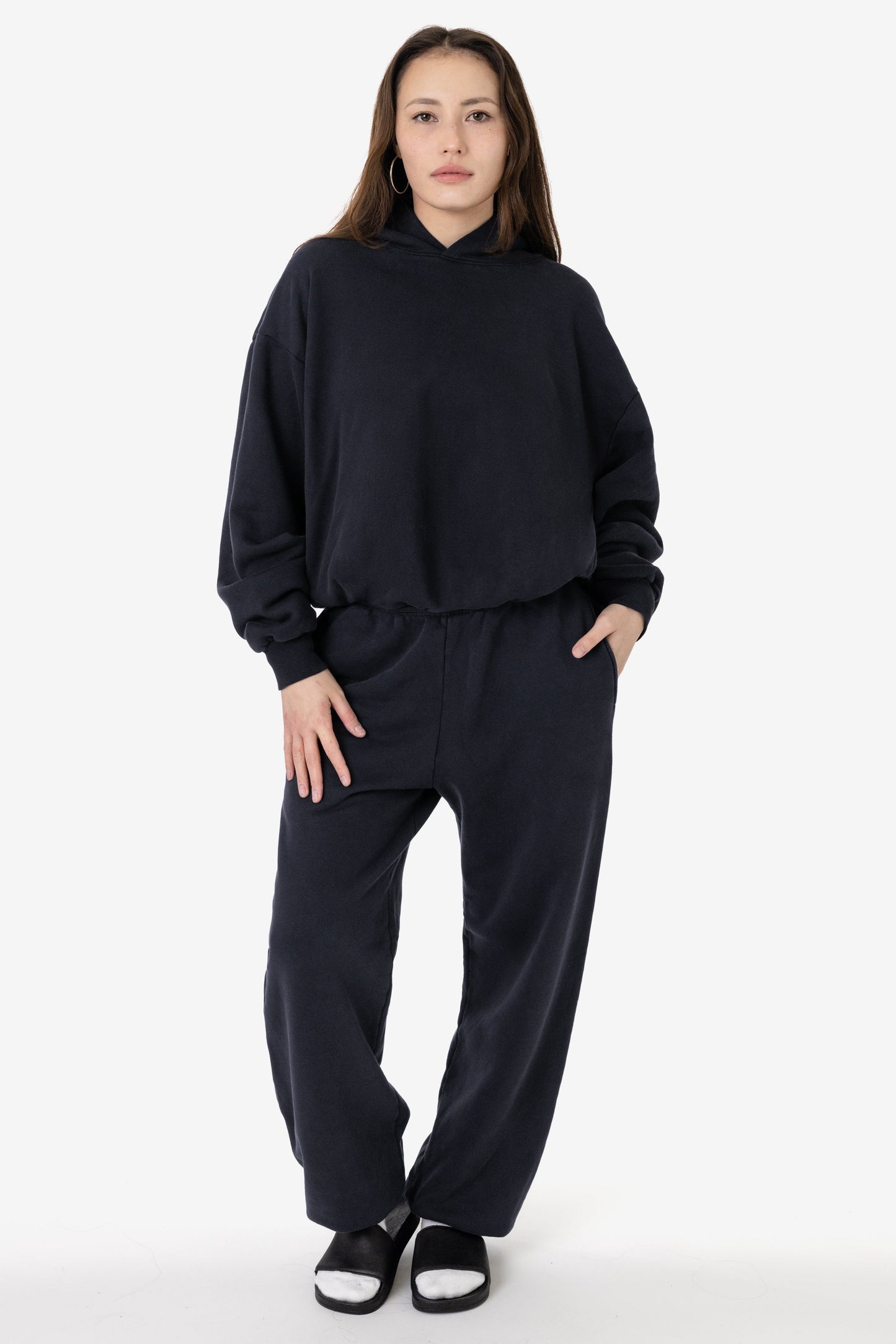 PLU04GD - 16oz. Garment Dye Plush Fleece Sweatpant