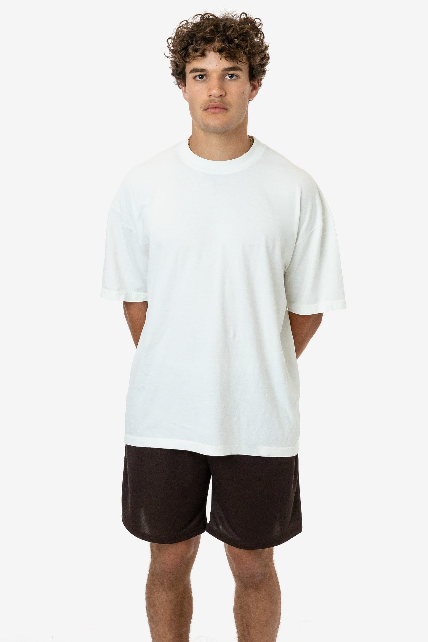 PPQ42 - Poly Pique Mesh Mid-Length Shorts