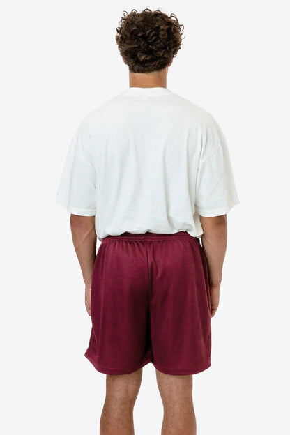 PPQ42 - Poly Pique Mesh Mid-Length Shorts