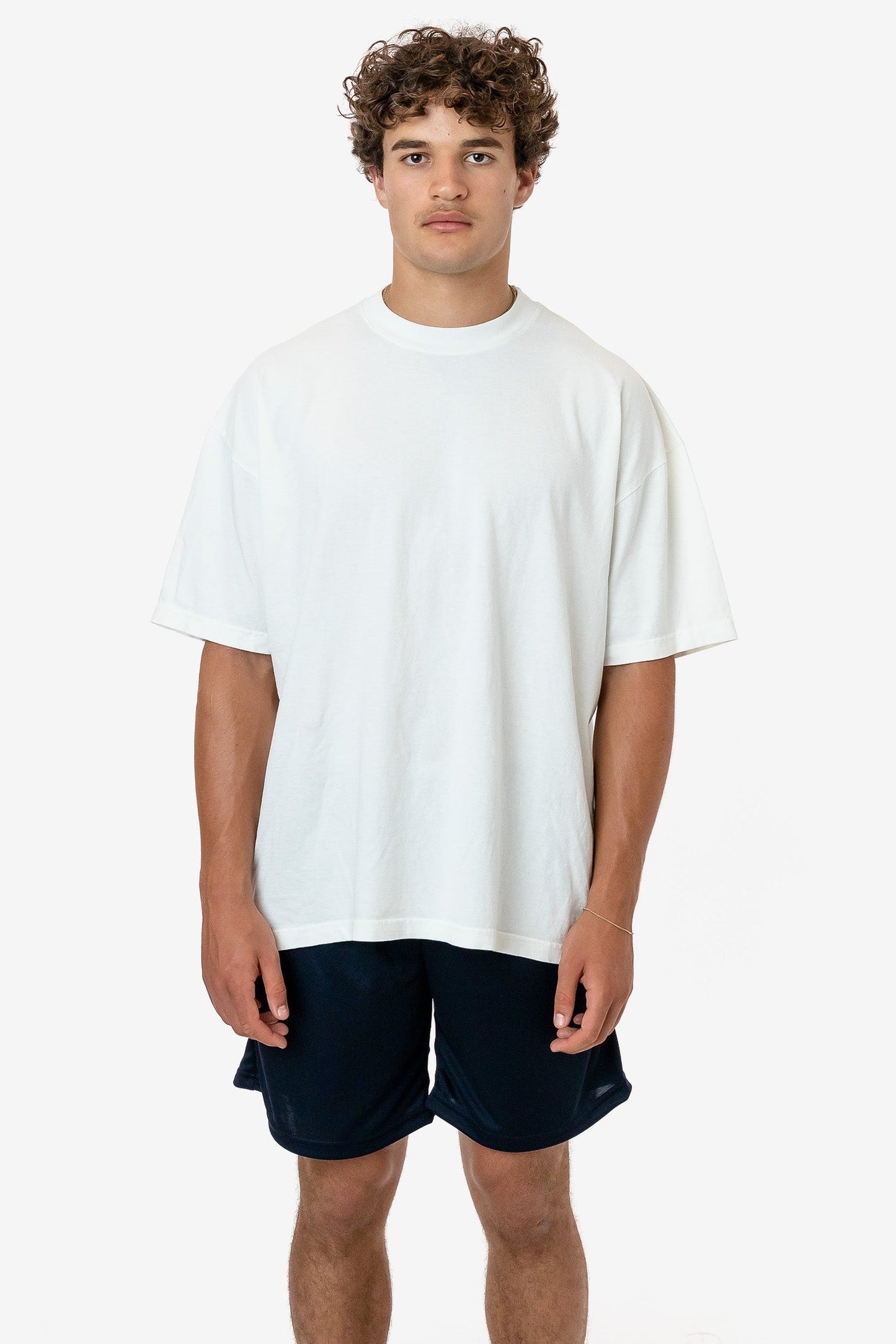 PPQ42 - Poly Pique Mesh Mid-Length Shorts