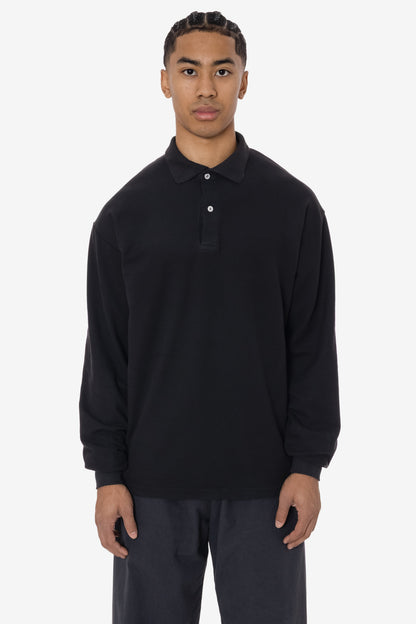 PQ24417GD - Long Sleeve Pique Polo