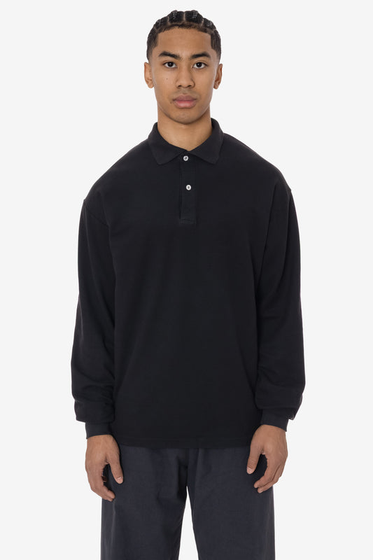 PQ24417GD - Long Sleeve Pique Polo