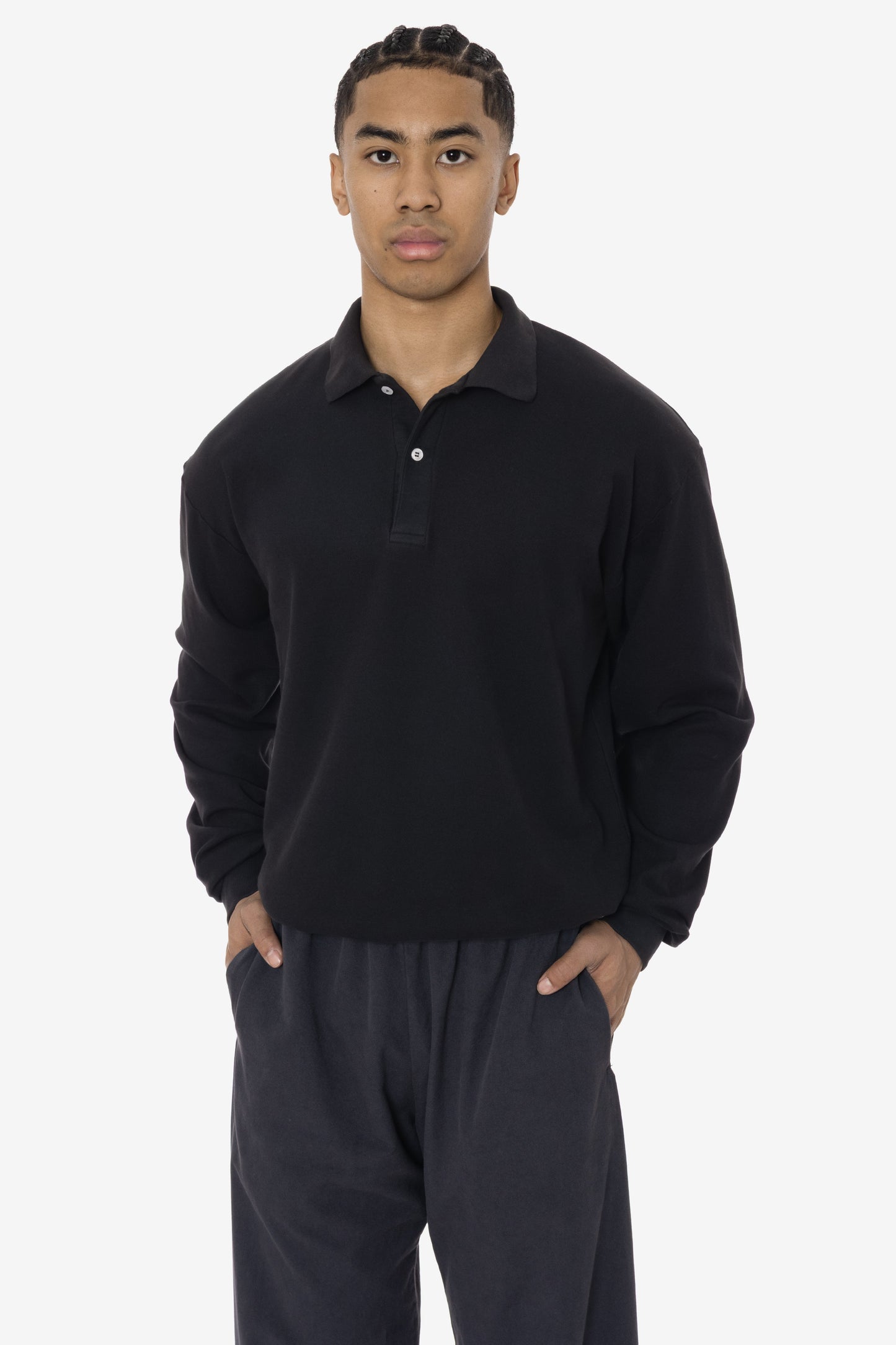 PQ24417GD - Long Sleeve Pique Polo