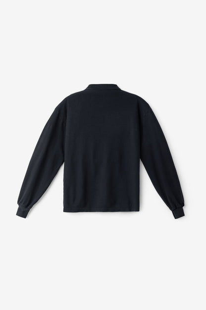 PQ24417GD - Long Sleeve Pique Polo