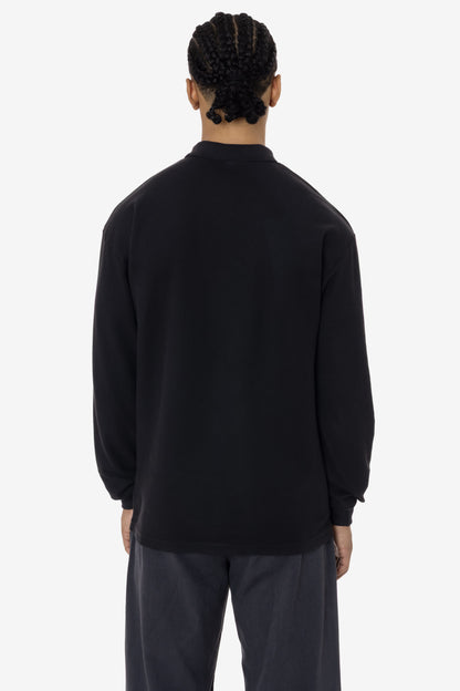 PQ24417GD - Long Sleeve Pique Polo