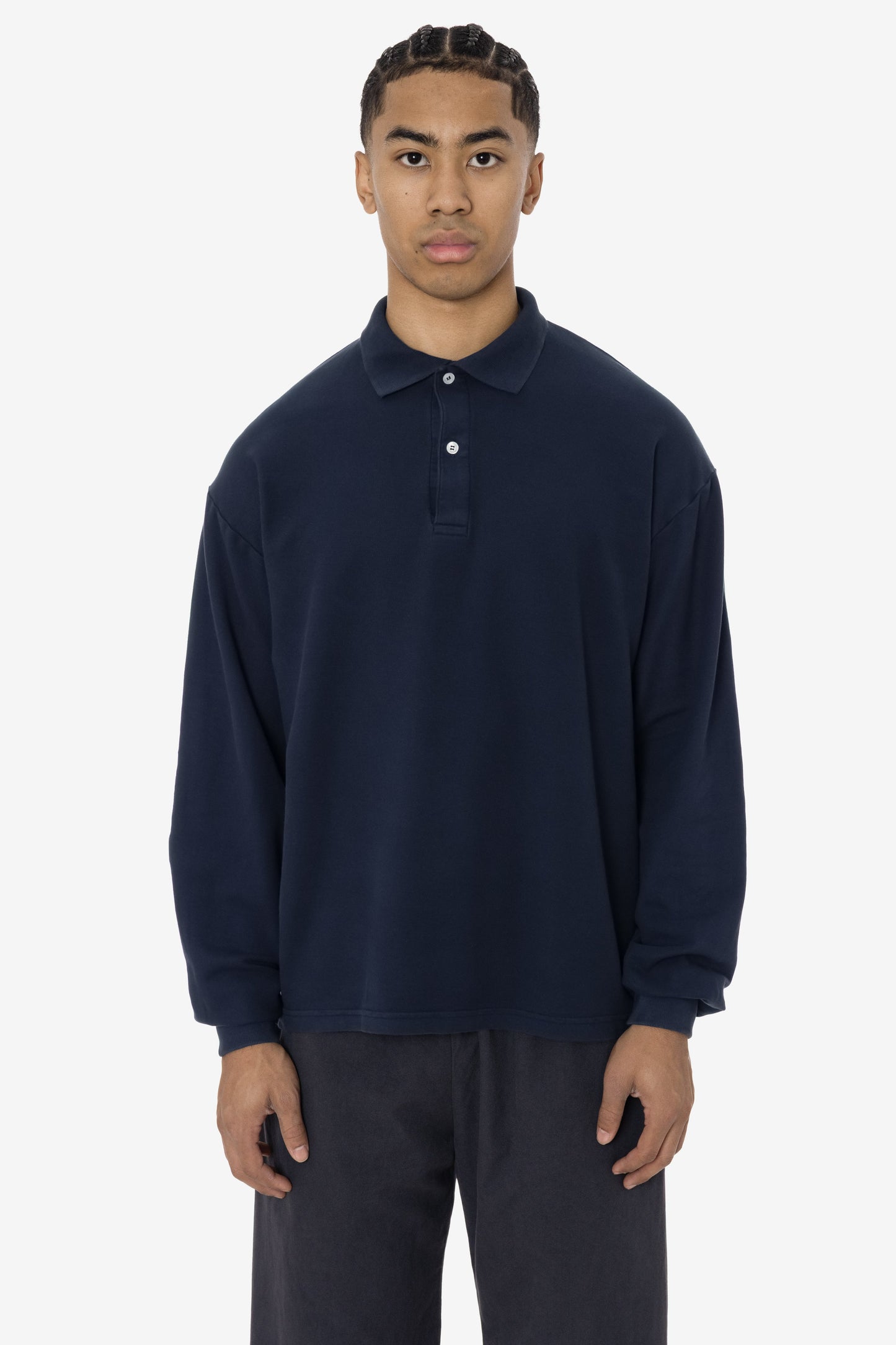 PQ24417GD - Long Sleeve Pique Polo