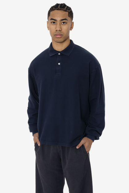 PQ24417GD - Long Sleeve Pique Polo