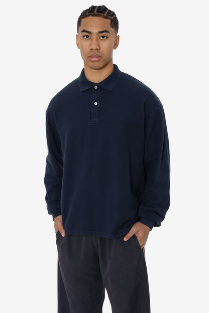 PQ24417GD - Long Sleeve Pique Polo