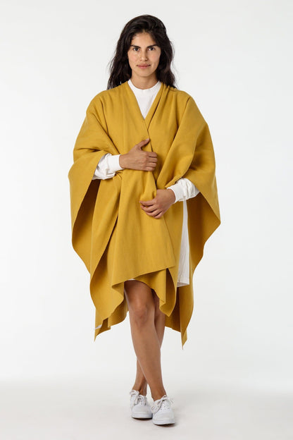 RHFR399GD - Heavy Cotton Rib Poncho